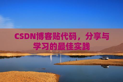 CSDN博客贴代码，分享与学习的最佳实践